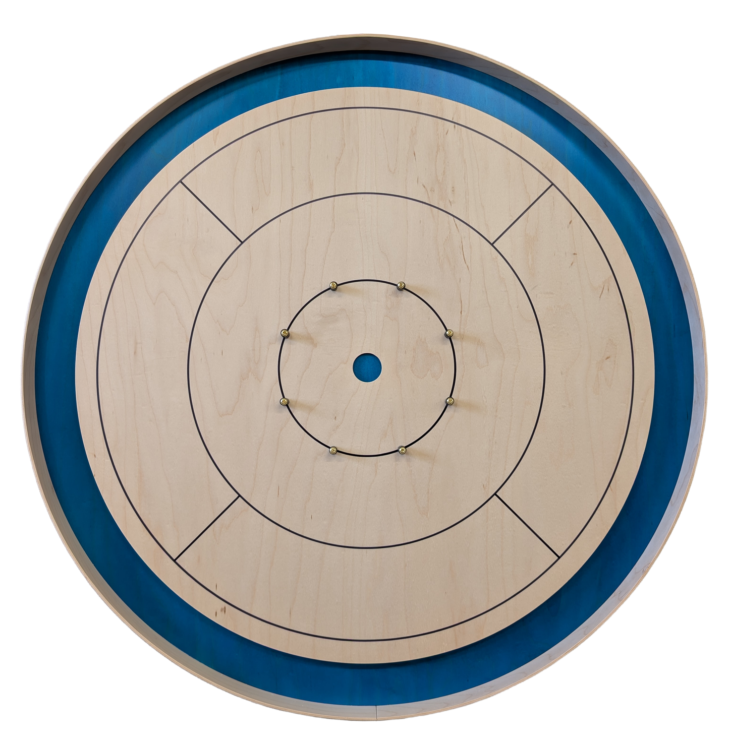 Clear Maple on "Ostrich Blue" Ditch