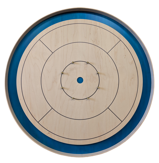 Clear Maple on "Ostrich Blue" Ditch